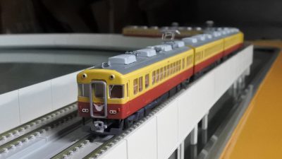 京阪3000系テレビカーのNゲージ鉄道模型車両